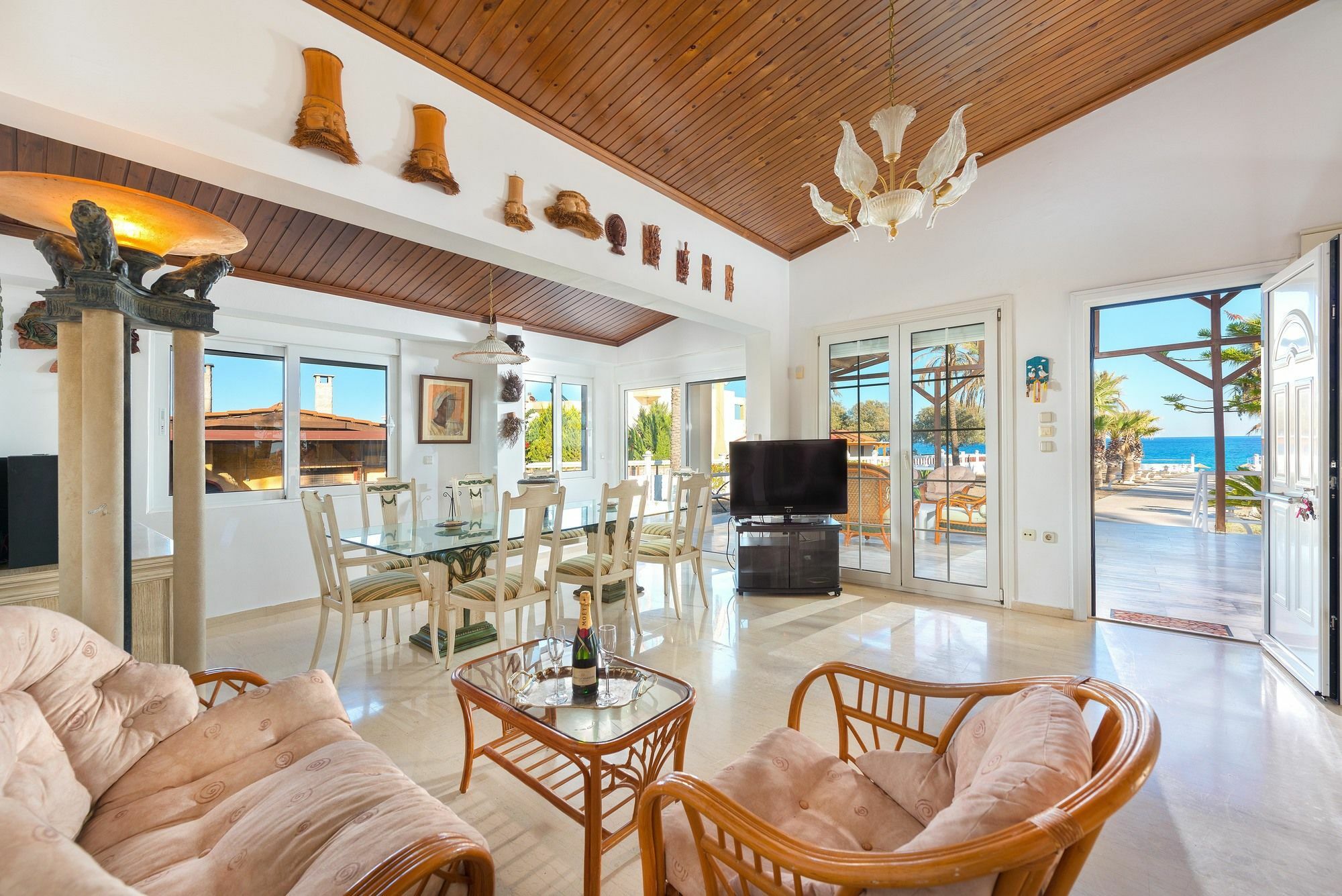 Villa Maria Beachfront Residence Kiotari Exteriör bild